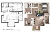 1 Bedroom Floor Plan A - Zera